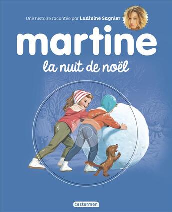 Couverture du livre « Martine la nuit de noel + cd ed 2017 » de Delahaye/Marlier aux éditions Casterman