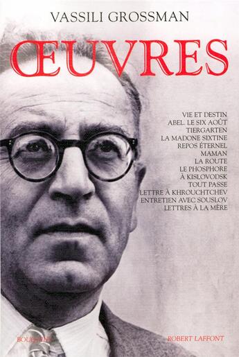 Couverture du livre « Oeuvres » de Vassili Grossman aux éditions Bouquins