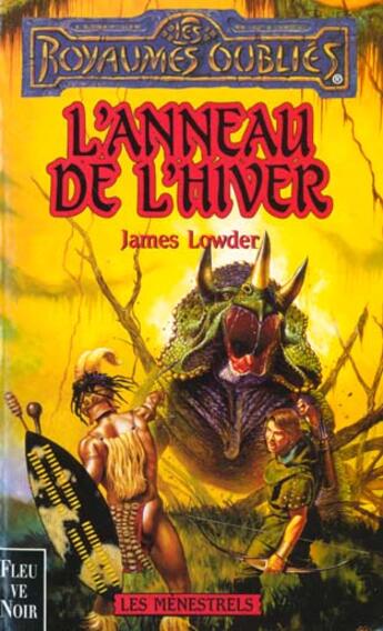 Couverture du livre « Les ménestrels t.5 ; l'anneau de l'hiver » de James Lowder aux éditions Fleuve Editions