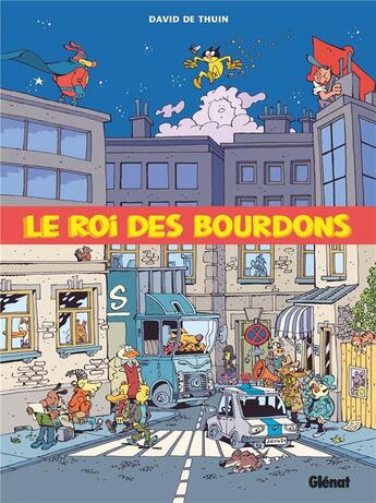 Couverture du livre « Le roi des bourdons » de David De Thuin aux éditions Glenat