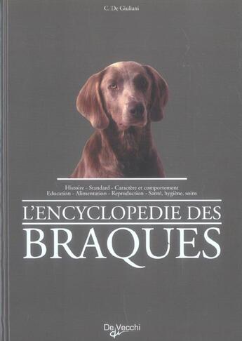 Couverture du livre « Encyclopedie des braques (l') relie » de De Giulani aux éditions De Vecchi