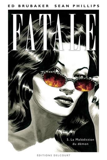 Couverture du livre « Fatale Tome 5 : la malédiction du démon » de Ed Brubaker et Dave Stewart et Sean Phillips aux éditions Delcourt