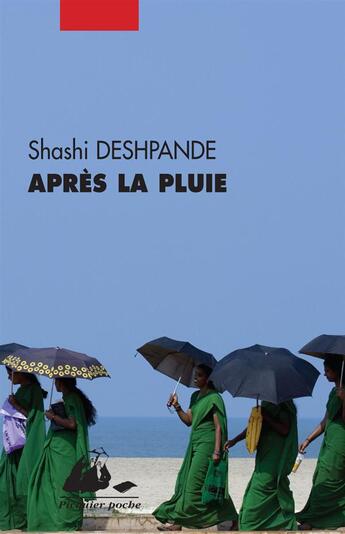 Couverture du livre « Après la pluie » de Shashi Deshpande aux éditions Picquier