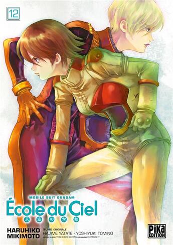 Couverture du livre « Mobile suit Gundam - École du Ciel Tome 12 » de Haruhiko Mikimoto aux éditions Pika
