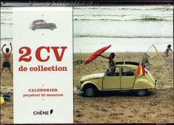 Couverture du livre « Calendrier perpetuel 2 CV » de  aux éditions Chene