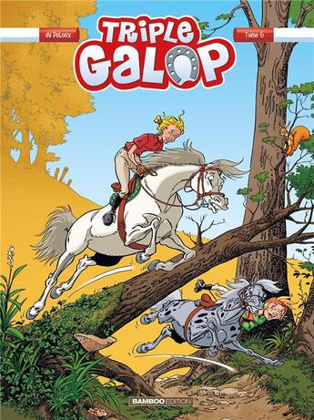 Couverture du livre « Triple galop Tome 6 » de Benoit Du Peloux aux éditions Bamboo