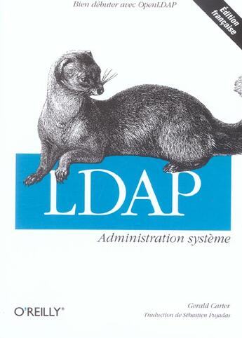 Couverture du livre « O'reilly ldap admi.systeme » de Carter aux éditions Ellipses