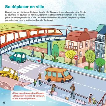 Couverture du livre « Zoom sur la ville : avec des gommettes » de  aux éditions Millepages