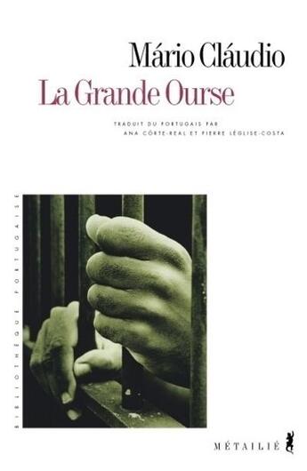 Couverture du livre « Grande ourse (la) » de Mario Claudio aux éditions Metailie