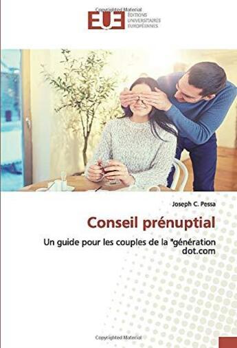 Couverture du livre « Conseil prénuptial : un guide pour les couples de la 