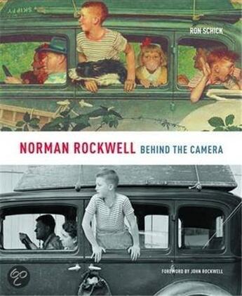 Couverture du livre « Norman Rockwell behind the camera » de Ron Schick aux éditions Little Brown Usa