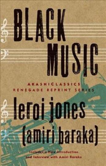 Couverture du livre « BLACK MUSIC » de Jones Leroi aux éditions Akashic Books