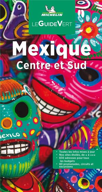 Couverture du livre « Le guide vert : Mexique » de Collectif Michelin aux éditions Michelin