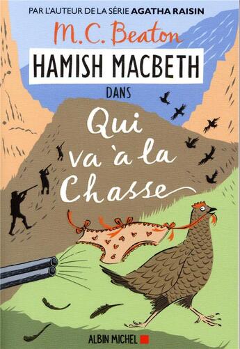 Couverture du livre « Hamish Macbeth Tome 2 : qui va à la chasse » de M. C. Beaton aux éditions Albin Michel