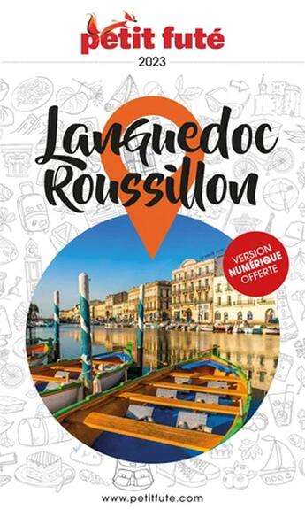 Couverture du livre « Guide languedoc-roussillon 2023 petit fute » de Collectif Petit Fute aux éditions Le Petit Fute