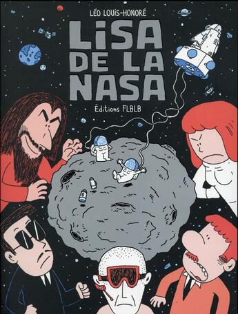 Couverture du livre « Lisa de la Nasa » de Leo Louis-Honore aux éditions Editions Flblb