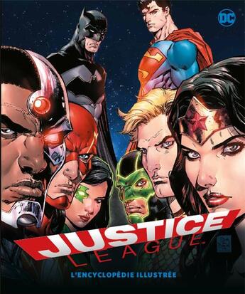 Couverture du livre « Justice League ; l'encyclopédie illustrée » de  aux éditions Huginn & Muninn