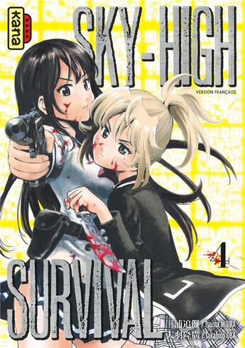 Couverture du livre « Sky-high survival Tome 4 » de Tsuina Miura et Takahiro Oba aux éditions Kana