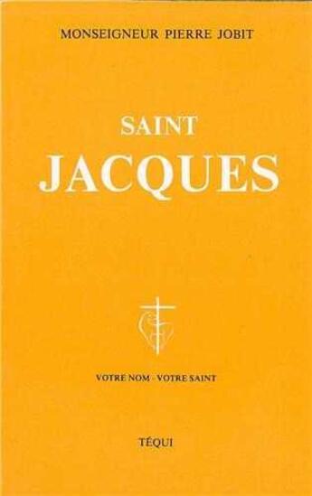 Couverture du livre « Saint Jacques » de Jobit aux éditions Tequi