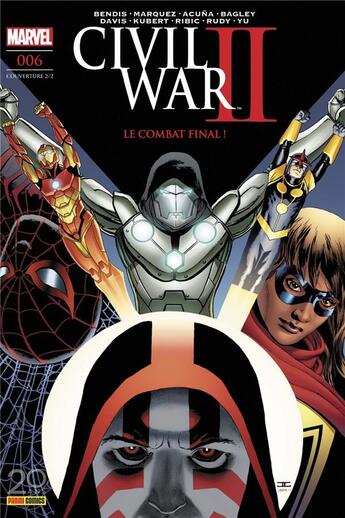 Couverture du livre « Civil war II n.6 ; le combat final ! » de  aux éditions Panini Comics Fascicules