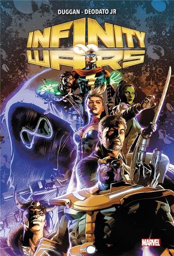 Couverture du livre « Infinity war » de Gerry Duggan et Mike Deodato Jr. aux éditions Panini