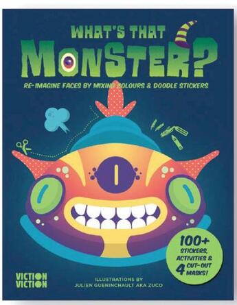 Couverture du livre « What's that monster? » de  aux éditions Victionary