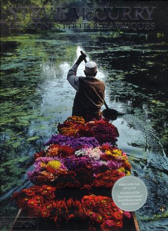 Couverture du livre « Les icônes photographiques » de Steve Mccurry aux éditions Phaidon