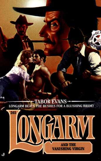 Couverture du livre « Longarm 245: Longarm and the Vanishing Virgin » de Evans Tabor aux éditions Penguin Group Us