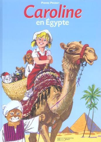 Couverture du livre « Caroline en egypte - 13 » de Pierre Probst aux éditions Hachette Enfants