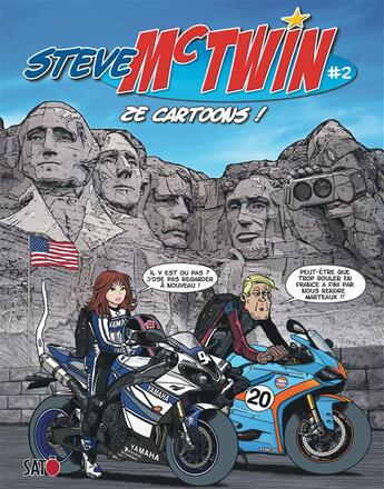 Couverture du livre « Steve Mc Twin ; compilation » de Sato aux éditions Dargaud