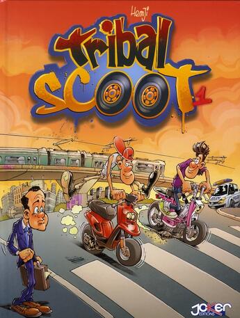 Couverture du livre « Tribal scoot t.1 » de J Morice aux éditions P & T Production - Joker