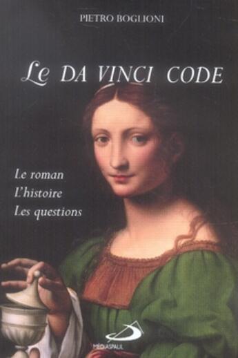 Couverture du livre « Da vinci code (le) » de Boglioni P aux éditions Mediaspaul