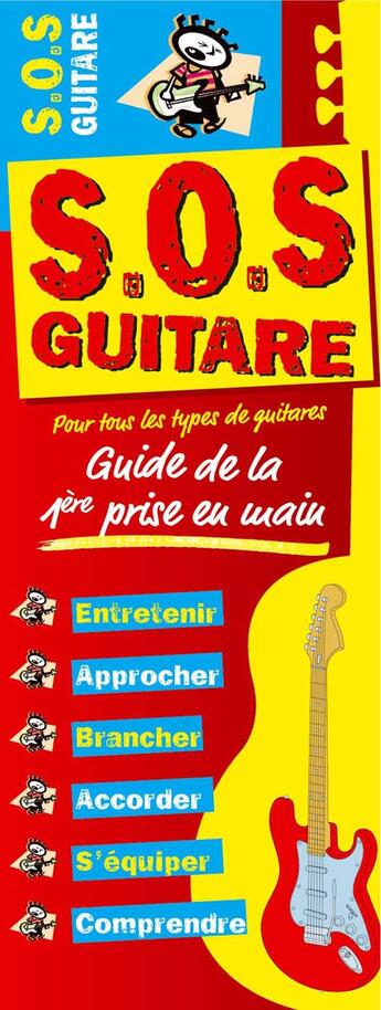 Couverture du livre « S.o.s. guitare » de Kamel Chenaouy aux éditions Id Music