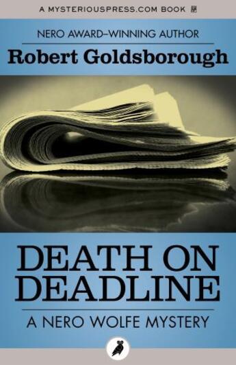 Couverture du livre « Death on Deadline » de Robert Goldsborough aux éditions Head Of Zeus