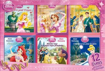 Couverture du livre « Princesses ; coffret » de  aux éditions Disney Hachette