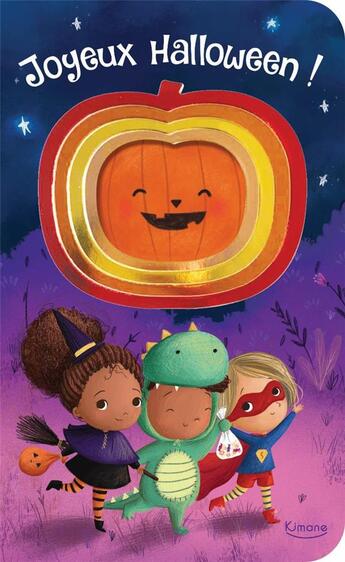 Couverture du livre « Joyeux halloween ! (coll. mon joli livre scintillant) » de Collectif/Lucy Flemi aux éditions Kimane