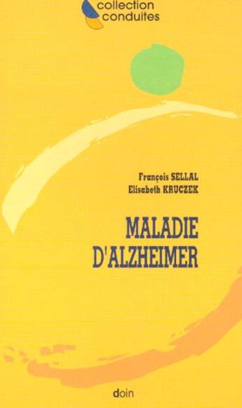 Couverture du livre « Maladie d'alzheimer » de Douin aux éditions Doin