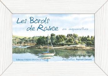 Couverture du livre « Bords de Rance en aquarelles » de Roger/Zamora aux éditions Ouest France