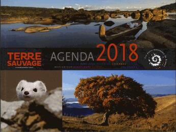 Couverture du livre « Agenda terre sauvage (édition 2018) » de  aux éditions Milan