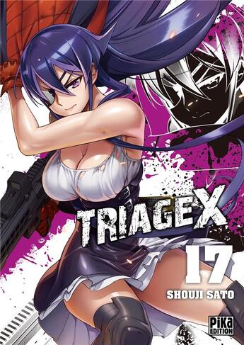 Couverture du livre « Triage X Tome 17 » de Shouji Sato aux éditions Pika