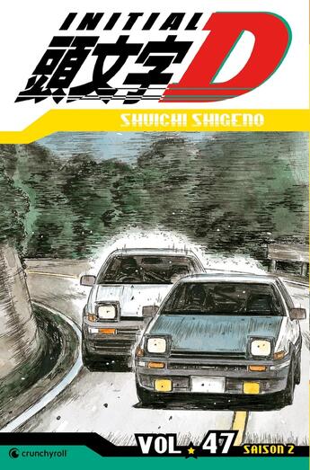 Couverture du livre « Initial D Tome 47 » de Shuichi Shigeno aux éditions Crunchyroll