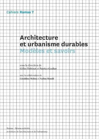 Couverture du livre « Savoirs et modèles de l'urbanisme et de l'architecture » de  aux éditions La Villette
