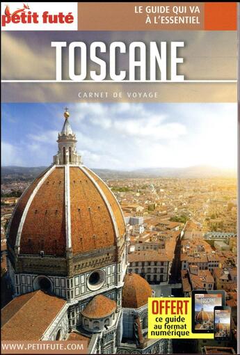 Couverture du livre « GUIDE PETIT FUTE ; CARNETS DE VOYAGE ; Toscane » de  aux éditions Le Petit Fute