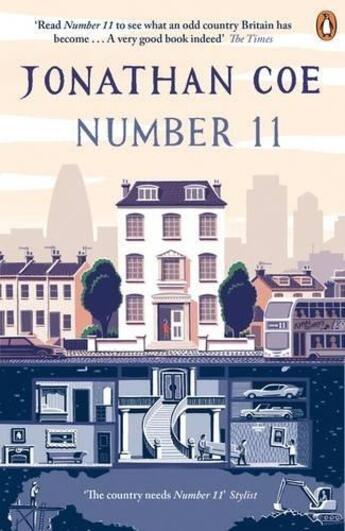 Couverture du livre « Number 11 » de Jonathan Coe aux éditions Penguin