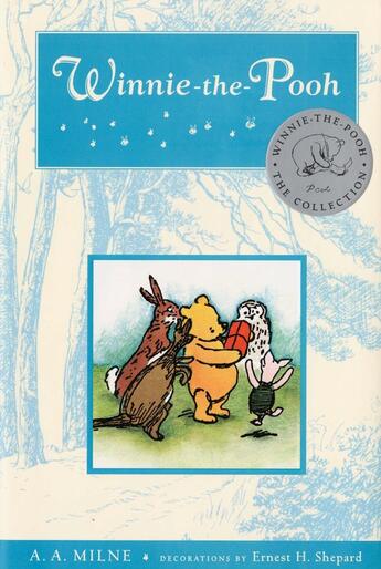 Couverture du livre « WINNIE-THE-POOH - THE ORIGINAL EDITION, FIRST PUBLISHED IN 1926 » de A.A. Milne et E.H. Shephard aux éditions Penguin Group Us