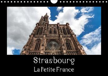 Couverture du livre « Strasbourg la petite france calendrier mural 2018 din a4 hor - la visite de la vieille ville » de Eisele H aux éditions Calvendo