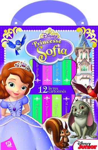 Couverture du livre « Ma première bibliothèque ; Princesse Sofia ; ma première bibliothèque » de  aux éditions Pi Kids