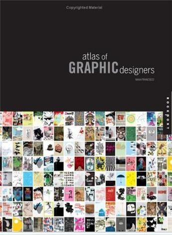 Couverture du livre « Atlas of graphic designers (hardback) » de Elena Stanic aux éditions Rockport