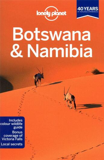 Couverture du livre « Botswana & Namibia (3e édition) » de Alan Murphy aux éditions Lonely Planet France