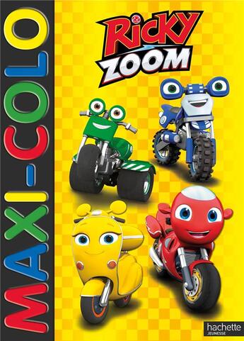 Couverture du livre « Ricky zoom - maxi colo » de  aux éditions Hachette Jeunesse